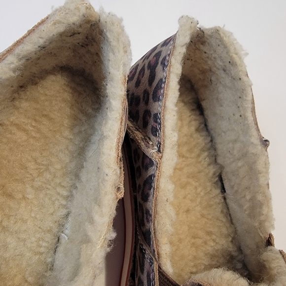Ariat Cruiser Fleece Animal Print Slip On Size 7 B - Picture 12 of 15